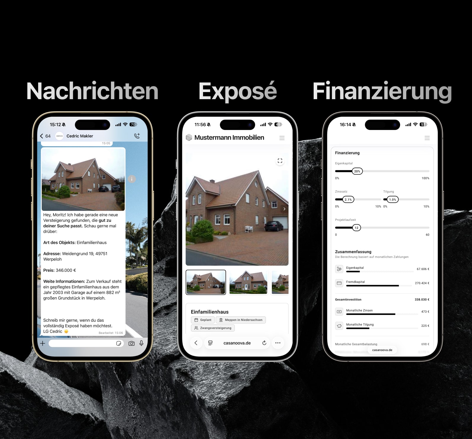 Casanoova Makler Portal